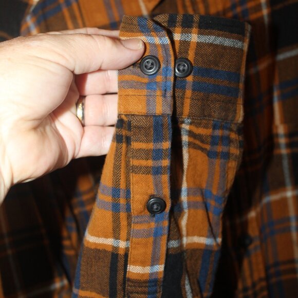 Uniqulo Flannel Checked Long Sleeve Shirt Size M - Picture 6 of 9